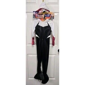 Girl's Marvel Spider-Gwen Spiderman Superhero Comic Costume 5-6